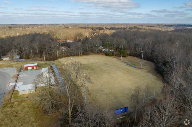 William James Middle School has a sports field for soccer and football practice in White Bluff.