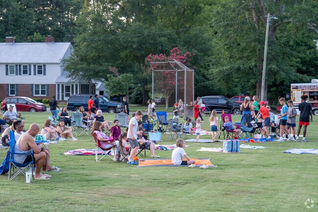 Enjoy time with friends at Movie Night at the Mall in Trussville.