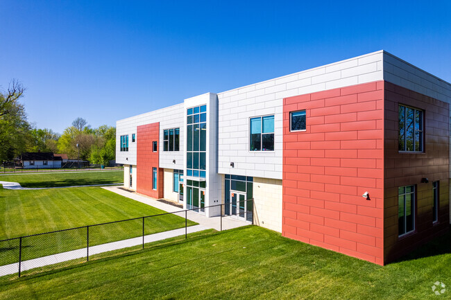 York Elementary School has an average enrollment of around 200 students.