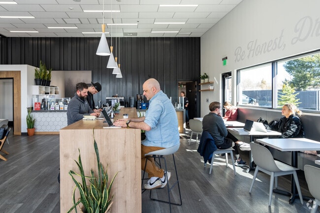 Ladder coffee is a local favorite to get some work done in the Opportunity neighborhood.