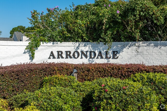 The Arrondale neighborhood is located just off of South College Road.