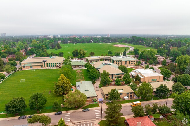 Graland Country Day School has multiple fields for after-school activities.