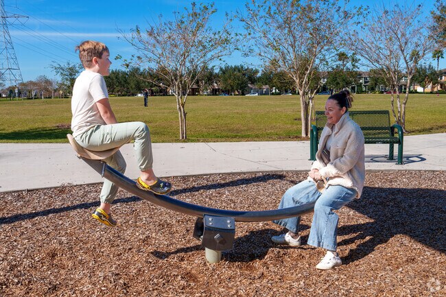 Independence Park has a playground and benches for those hoping to stop and enjoy the day.