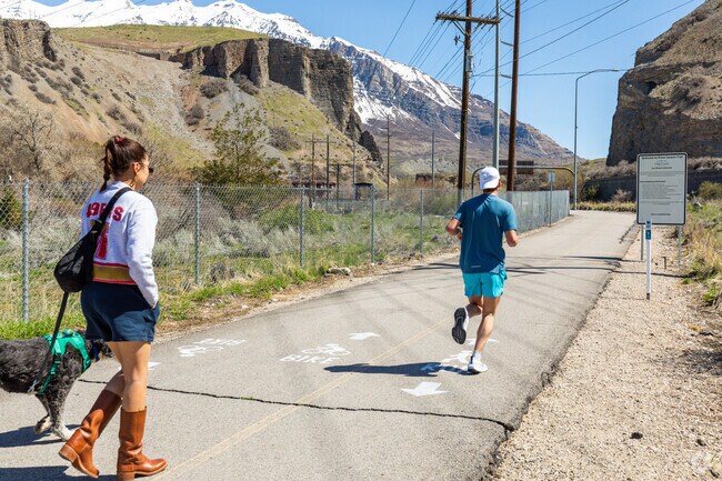 The Provo River Parkway Trailhead in Northridge is a popular starting point for cyclists and hikers looking to explore the scenic trail.