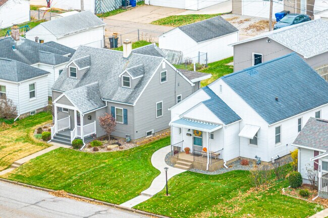 Modest properties sitting on small lots make up the majority of Forest Hill-Highland.