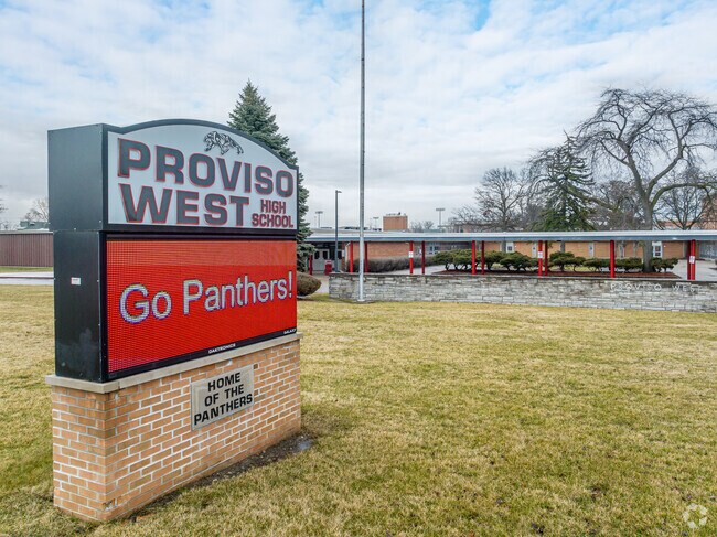 Provisio High School Sign