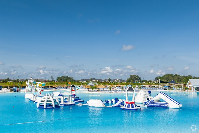 Mirada's beautiful 15-acre lagoon offers family fun in San Antonio.
