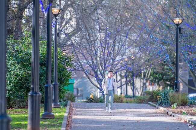 Stroll through Denny Park on your way to work in Denny Triangle.
