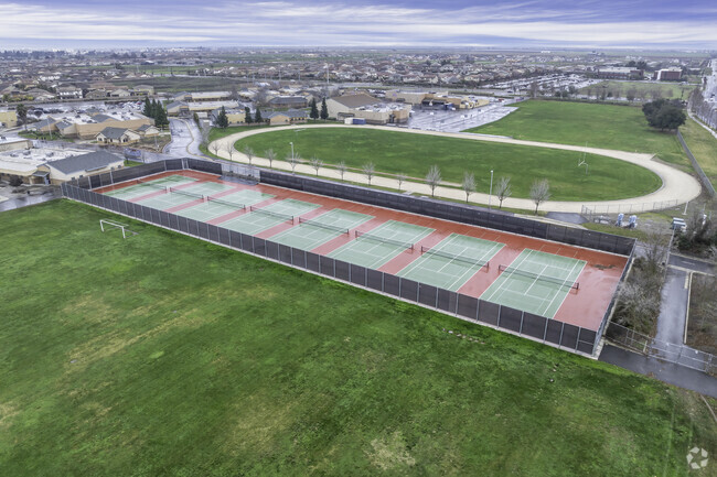 Students can take advantage of numerous sports opportunities at Cosumnes Oaks High School.