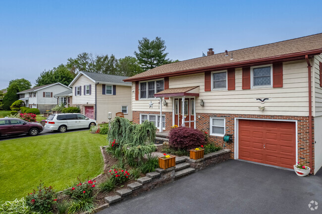 Traditional single homes and duplexes can be found all around West Lawn.