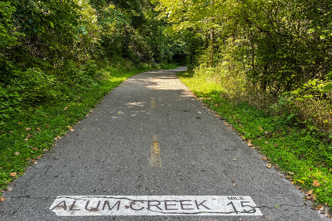 Alum Creek Trail stretches 15 miles around the Columbus area.