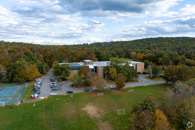 Tantasqua Regional Junior High School serves many communities in the area.