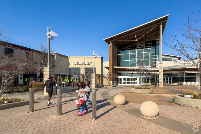 Northlake Mall is only a few miles away from Thomasboro-Hoskins for premium shopping.