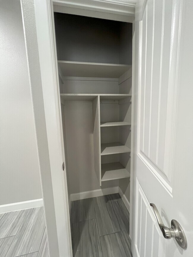 Living Room Storage Closet