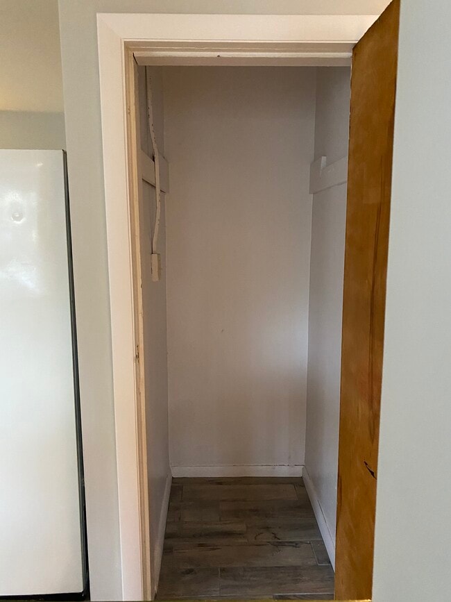 Walk-in pantry off kitchen