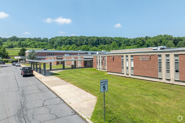 Pine Grove Area Middle School students are more proficient in reading than math.