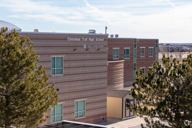 Cherokee Trail High School scores an A- grade from Niche.