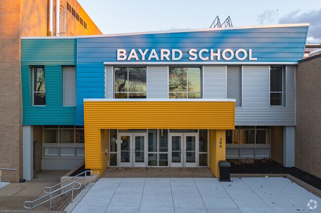The Bayard School serves grades 1–8 in Christina School District.