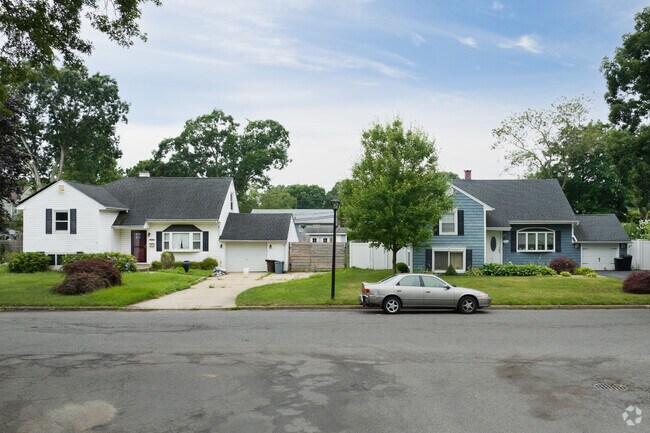 The welcoming street's of Centereach, New York.