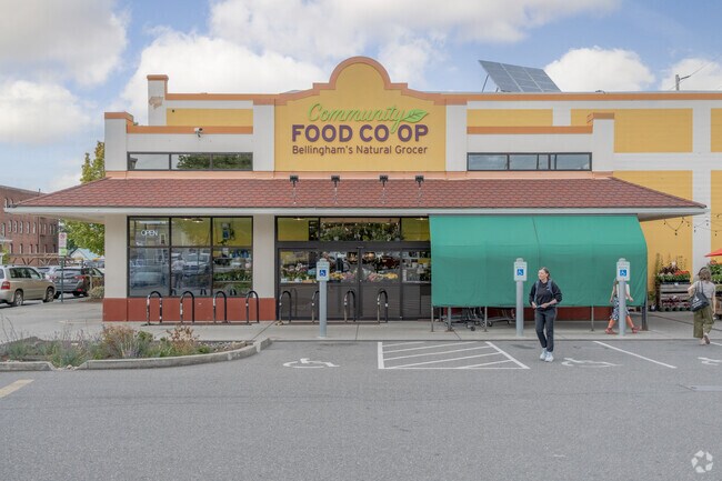 York residents head to Community Food Co-op for their grocery needs and more.