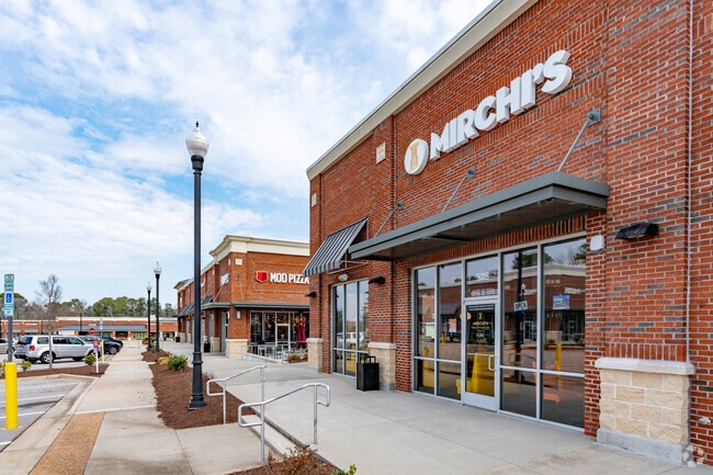 Mirchi's Indian Kitchen & Bar is located just north of Cary Park.