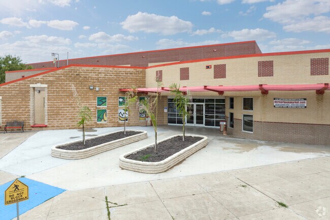 Garcia Middle School hosts grades 6th to 8th in the city of Brownsville.