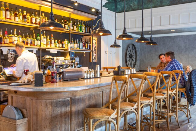 Residents of Coldspring can hop over to Roland Park and enjoy drinks with friends at Johnny’s.