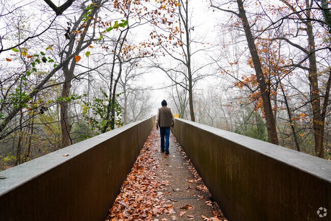 Buttermilk Trail near the James River is a favorite location for locals to explore.
