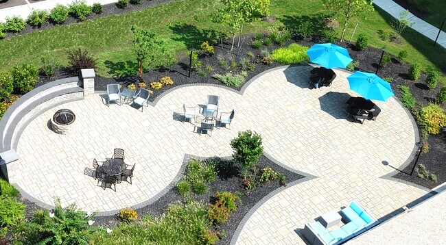 Outdoor Patio with Fire Pit