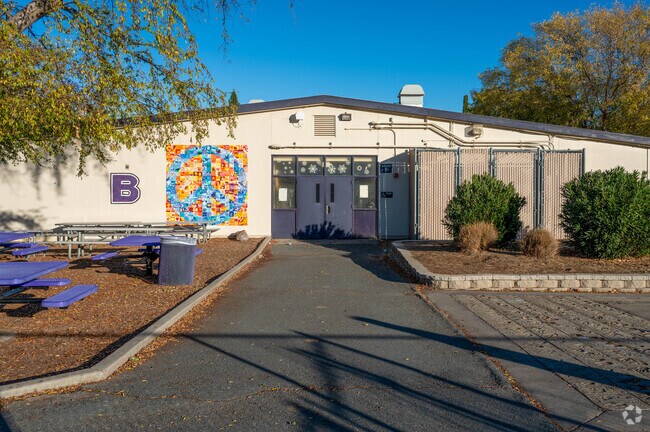 Murals can be found all over College Park High School.