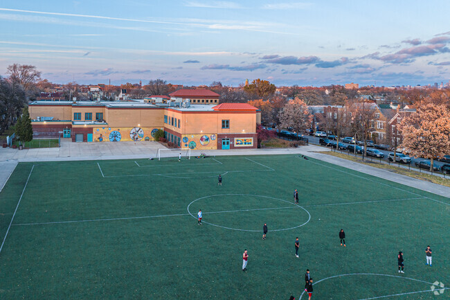 Ortiz De Dominguez Elementary School has 369 students.