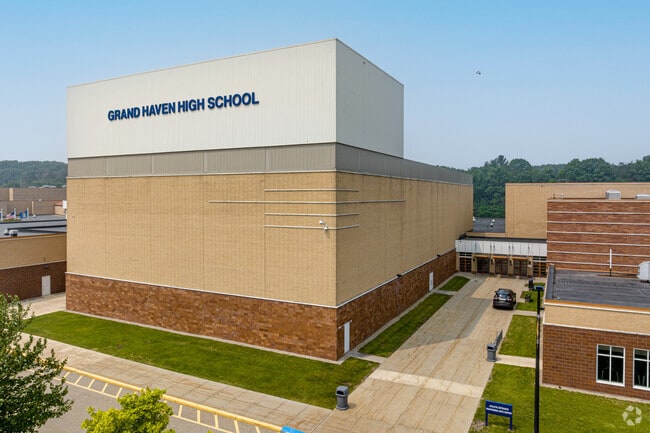 Grand Haven High School in Grand Haven, Michigan.
