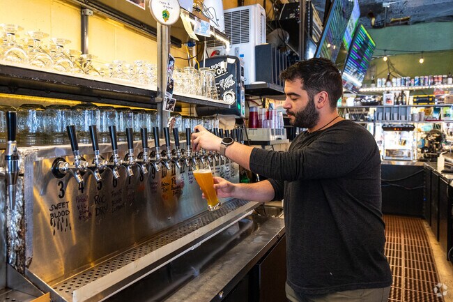 Chuck's Hop Shop is a locally admired brewery and has a location in Crown Hill.