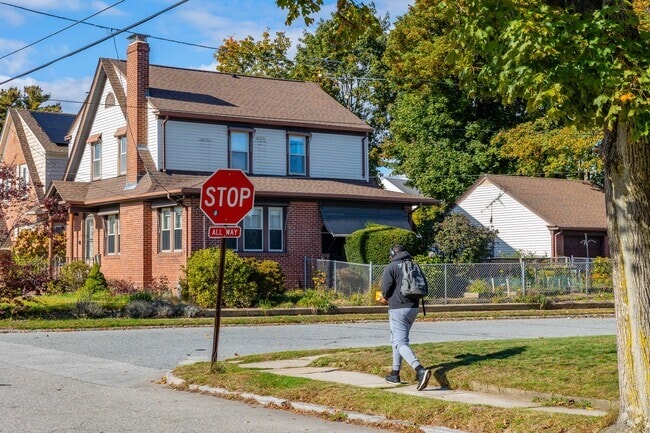Forest Hills has plenty of sidewalks in the neighborhood for walking around safely.