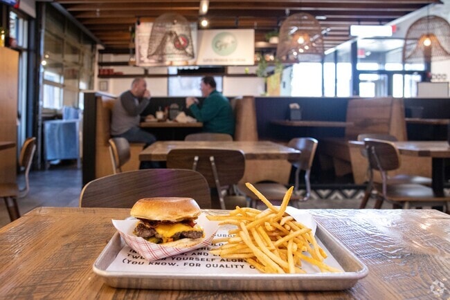 Fresh Stack Burger serves burgers and fries from fresh, locally sourced ingredients.