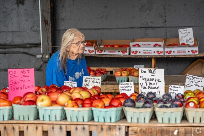 Residents of all ages can find goods at the Peoria Farmers Market.