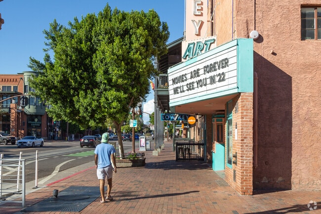 Mill Ave in West Tempe is full of retail stores and restaurants.
