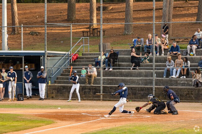 Visit McKoy park for a Decatur High School baseball game.