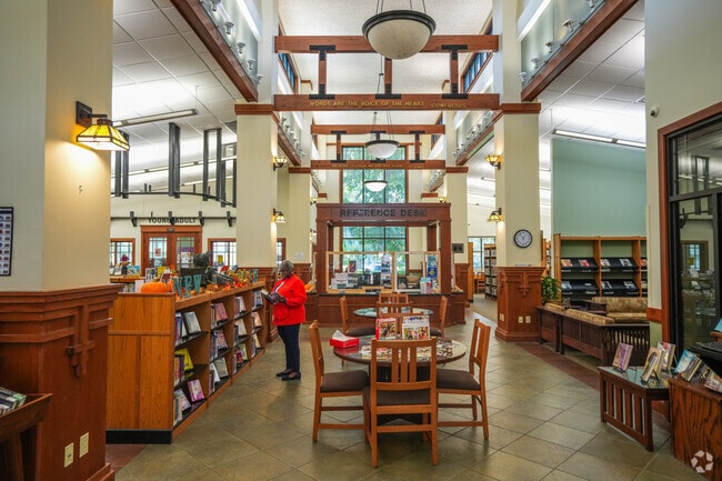 Citizens of Lakeshore can find a wide selection of books at the Louis Williams Library.