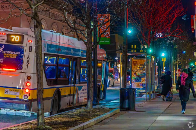 Watertown Square has MBTA stop throughout the town for residents commuting.