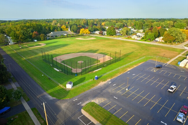 Ivan L. Green Primary School offers a well-maintained baseball field for students.