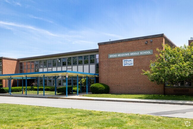 Broad Meadows Middle School is a vibrant educational institution located near Adams Shore.