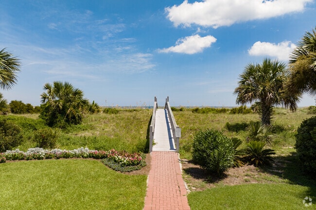 Private communities on Tybee Island offer resident only beach access.