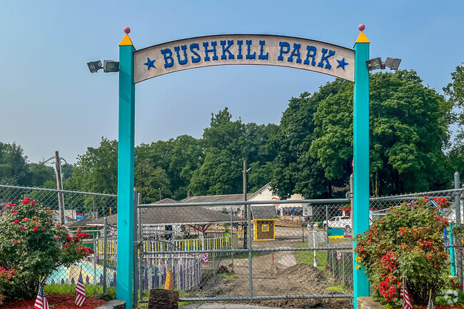 Bushkill Park is a great place to spend the day in Palmer Township.