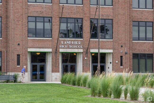 Students of Lincoln Park attend Lanphier High School.