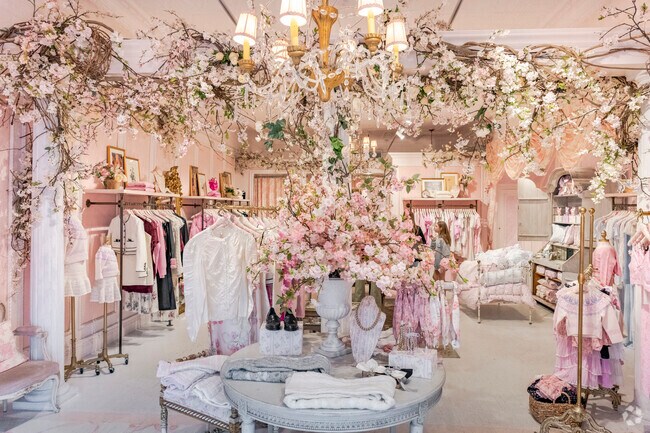 LoveShackFancy is a female clothing store for infants to adults on Greenwich Ave.