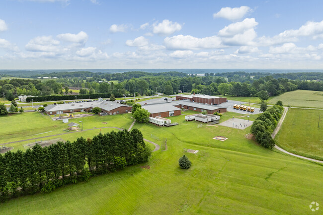 Students enjoy a large and well developed campus at Blackburn Elementary School.