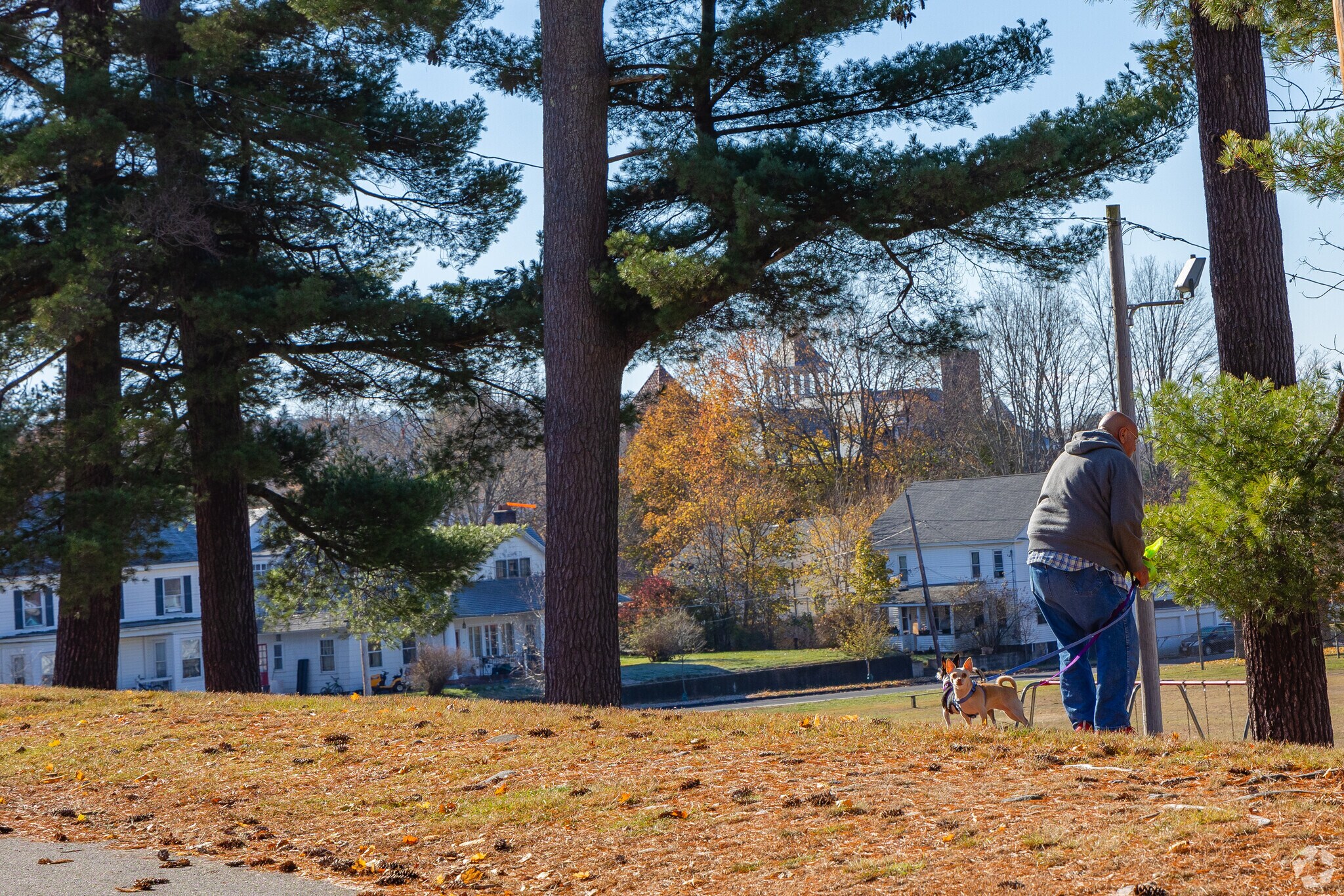 Athol is 70 miles west of Boston.