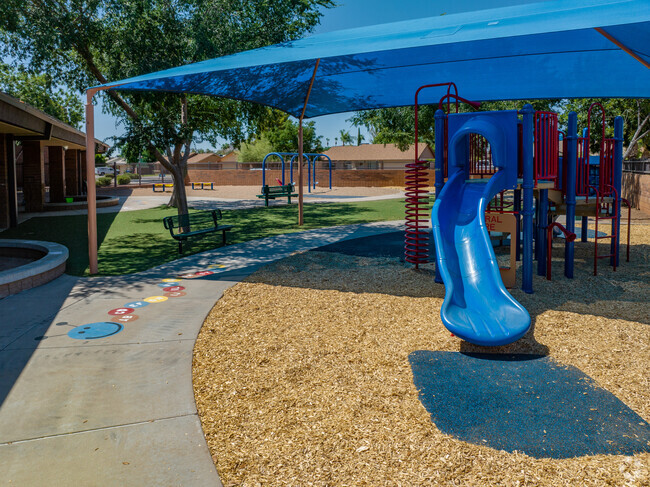 Mirage Elementary School students love to play on the playground during recess.