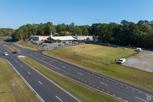 Tabernacle Christian Academy has plenty of green space for the children to play in.
